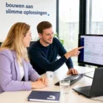 Digitale werkplek met Power Apps.